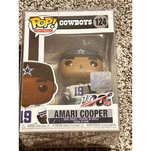Amari‎ Cooper Funko Pop! Cowboys #124 NFL Football Vinyl Figure Collectible NEW